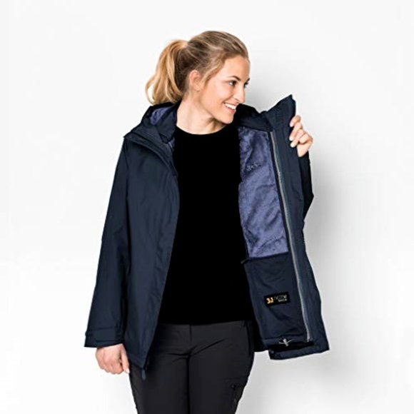 Jack Wolfskin Women NWT Clearwater Systems Jacket - Picture 5 of 13